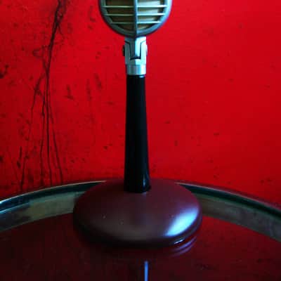 Vintage 1940's Astatic E6G microphone desk stand for T3 JT30 K2 etc... Atlas Shure Turner # 2 image 3