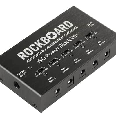 New RockBoard ISO Power Block V6+ Isolated Guitar Effects Pedal Power Supply image 2