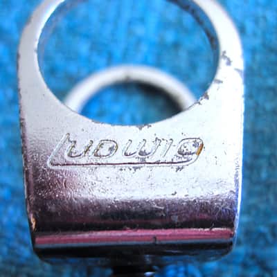Ludwig Stand Hardware Collar Joint U-Clamp C-Bracket - Vintage image 2