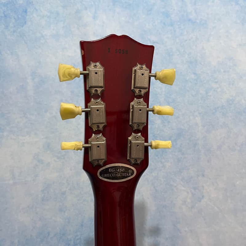 Greco EG450 Super Power 1981年 1981 Greco Les Paul EG 450 Super Power Cherry Sunburst Made in