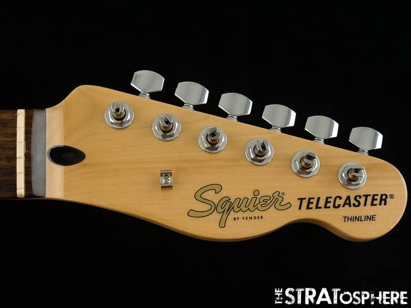 Fender Squier Affinity Series Telecaster Thinline NECK & TUNERS Tele Laurel! image 1