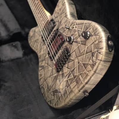 Ibanez NDM1 Noodles Signature 2003 in Taped Stained Gray with Original Case (NOS) image 3