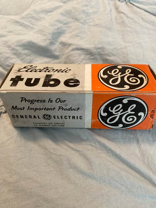 General Electric 6JF6 Vacuum Tube Vintage image 1