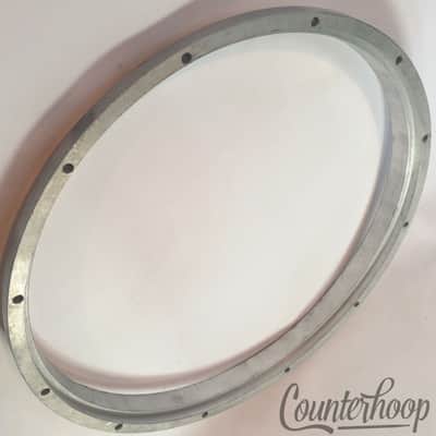 Pearl 14" Die-Cast 12Lug Snare Drum Batter Rim/Hoop Marching Japan Heavy 1lb12oz image 2