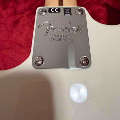 Fender American Performer Stratocaster Arctic White w/ Custom Shop 70th Anniv Hand-Wound Fat 50s, Tweed Case + Original Yosemites image 6
