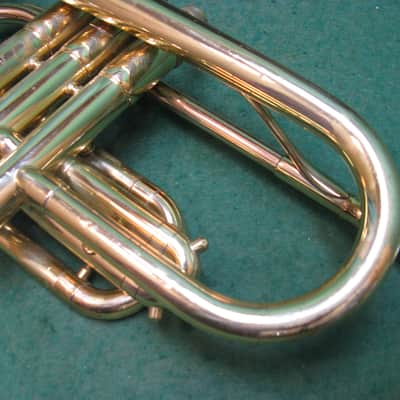 Holton C602RC Cornet 1980's Yamaha Built Monster Bell 5 1/4" - Reconditioned - Case & Yamaha 11C4-7C Mouthpiece image 10