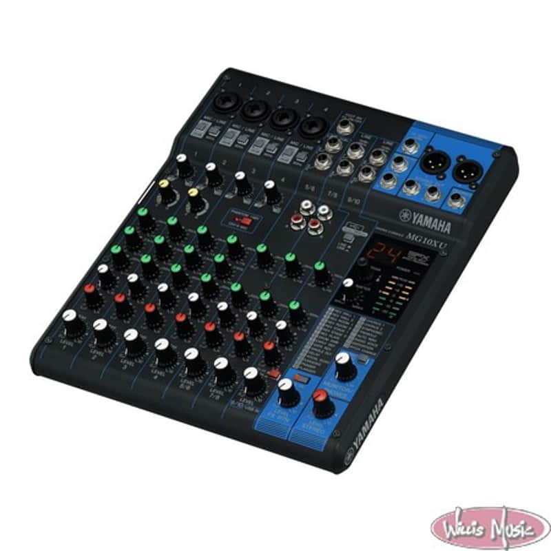 Yamaha 10 Channel Mixer Built In Effects Usb image 1