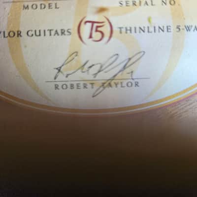 Taylor T5 Pro with Curly Maple Top 2014 - 2017 - Gaslamp Black image 6