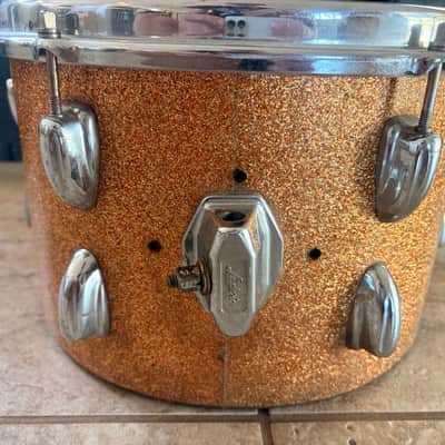 Slingerland Vintage 12 x 8" Rack Tom Drum Nov 1965 w Stick Saver Rims image 4