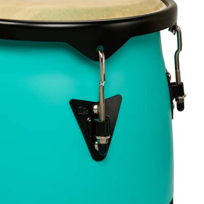 LP Discovery II Ultralight 10-11 Conga Set w/Stand, Sea Foam image 5