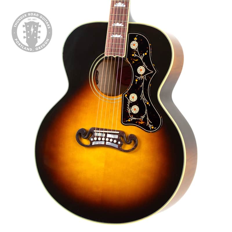 New Gibson SJ-200 Original Vintage Sunburst w/L.R. Baggs VTC Electronics #23304037