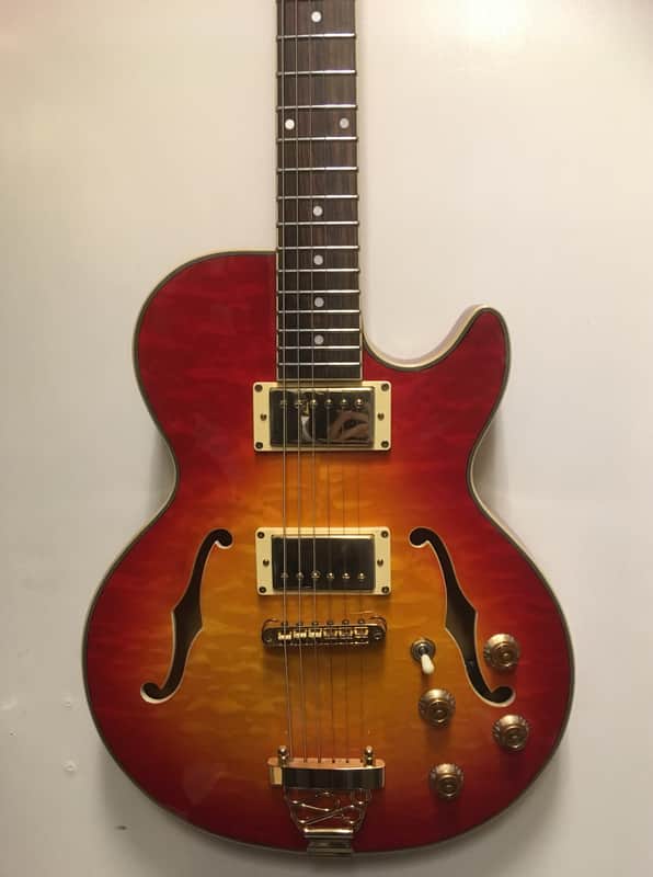 Jay Turser Semi-Hollowbody Electric Guitar image 1
