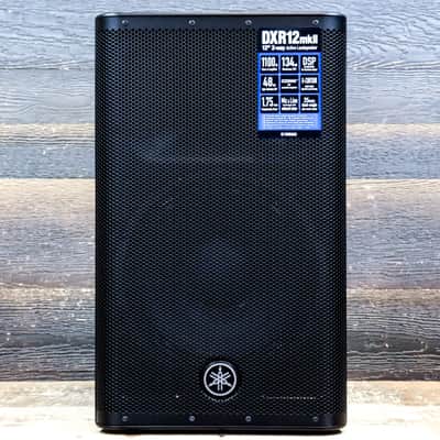 Yamaha DXR12mkII 12" 1100W Class-D 2-Way Bi-Amp Bass Reflex Type Powered Speaker image 1
