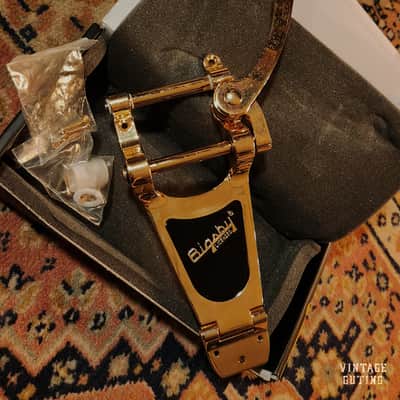 Bigsby B70G Vibrato Tailpiece Gold | Licensed Bigsby Lightening Series image 2