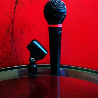 Vintage 1990's Audio-Technica Pro 4L dynamic cardioid microphone Low Z w mic clip image 11