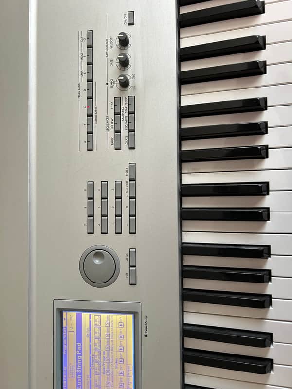 Korg Triton Pro X 88 Key 2002 - Silver image 1