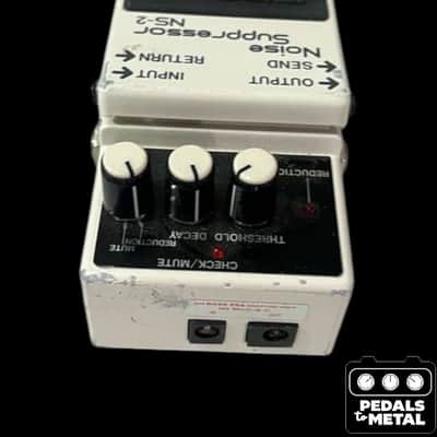 Boss NS-2 Noise Suppressor (Silver Label) 1989 - Present - White - X18309 image 3