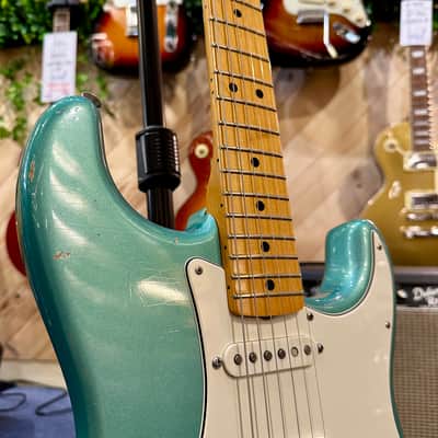 Fender Stratocaster Custom Shop 1966 Relic - Teal Green Metallic - Limited Edition image 4