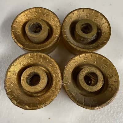Gibson Les Paul Knobs 100% Real Vintage (K-349) image 2