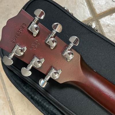 2025 Gibson L-00 Special Acoustic-Electric Guitar Wine Red image 7