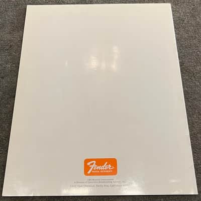 Fender Guitar And Amplifier Service Manual March, 1967 image 7