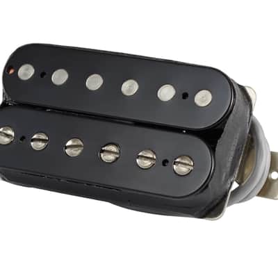 Gibson 498T Hot Alnico Pickup, Treble, Double Black image 1