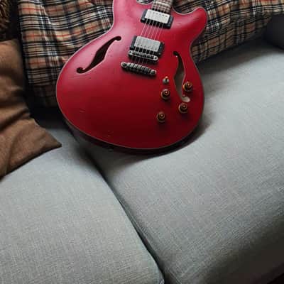 Ibanez ASV10A-TRL Artcore Vintage with Pine Fretboard 2018 - Transparent Cherry Red Low Gloss image 6