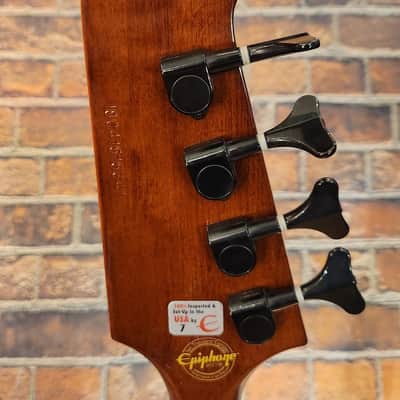 Epiphone 2018 Thunderbird-IV Vintage Sunburst-Good Player! image 18