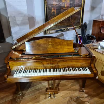Restored Bechstein London Baby Grand Piano Walnut SP25940 - Sherwood Phoenix Pianos image 2