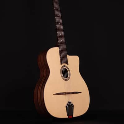 Eastman DM1, Gypsy Guitar, Rosewood Laminate, Spruce Top image 8