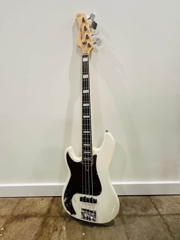Left Handed Sire Marcus Miller P7 with Rosewood Fretboard 2017 - 2019 - Antique White image 1