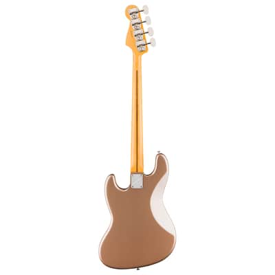 Fender American Professional Classic Jazz Bass - Faded Firemist Gold image 8
