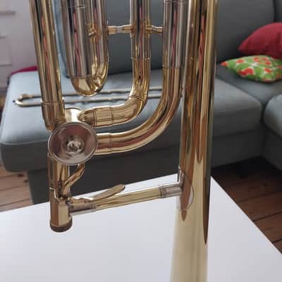 Trombone Courtois Paris 151 - very rare - medium size bore image 4