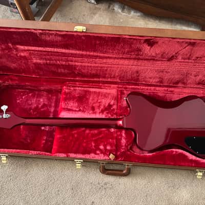 Like NEW 🇺🇸USA Gibson Thunderbird NR  bass guitar - super butter action - Sparkling Burgundy image 11