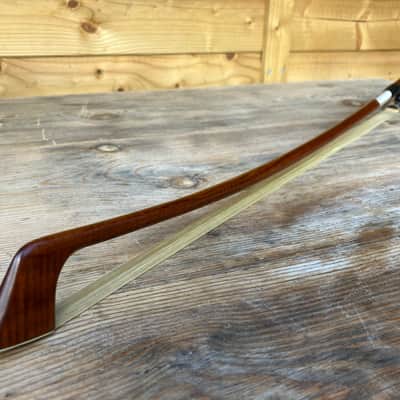 Double Bass French Bow - Rarer Flamed Pernambuco - Otto Spengler - Gawwjuss image 21