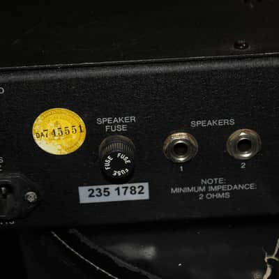 SWR Bass 350 amp Rack Mount Head image 8