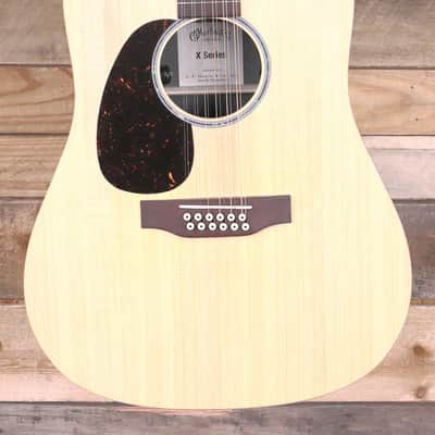 Martin D-X2E Brazilian 12-String Left-Handed Acoustic/Electric Guitar w/ Case image 1
