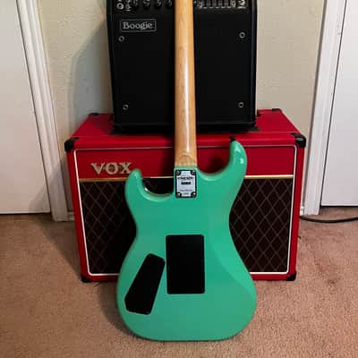 Kramer LK-1BF 1986 Seafoam Green (ESP Made) Killswitch Modified Japan Exclusive Design image 5