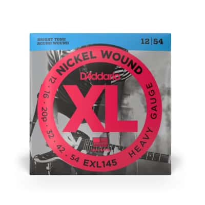 D'addario EXL145 12-54 Heavy Gauge Electric Strings image 1