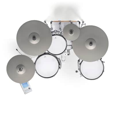 EFNOTE 5 Electronic Drum Set - White Sparkle MONITOR PAK image 6