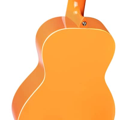 Ortega RGA-ORG Gaucho Series 4/4 Nylon String Guitar 6-String - Orange + Gig Bag image 9