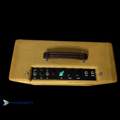 Tyler Amp Works 20-20 6v6 (or 6l6 option) Combo Amplifier Tweed 20 watts 1x12 EC81 Preamp Tube EC83 or 12AX7 543 Rectifier tube or GZ34 image 2