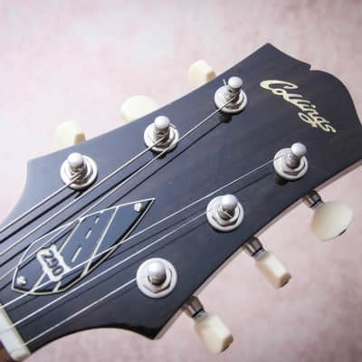 COLLINGS USA 290 S Singlecut "Doghair Black + Rosewood" (2021) image 11