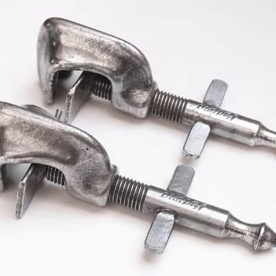Ludwig Bass Drum Pedal, Cymbal Striker, Clanger Cymbal w/Script Logo Holder, Bass Drum Spurs /  1920s-1930s Traps Era / INSPECTED & TETSTED image 13