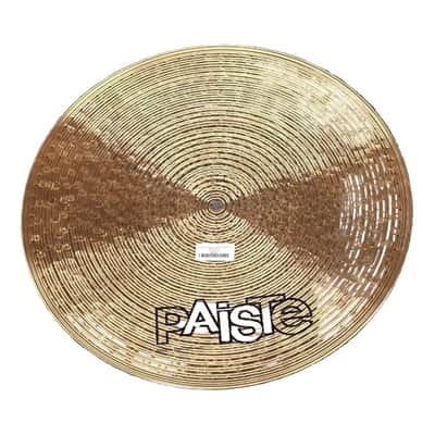 Used Paiste Signature Traditionals Light Flat Ride Cymbal 20" - Very Good image 3