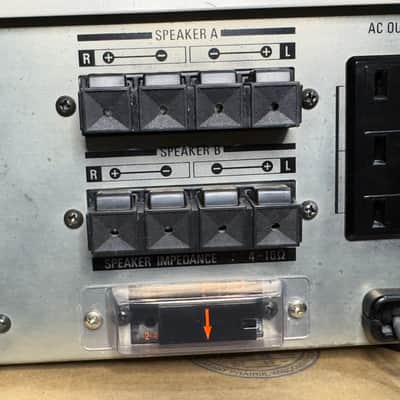 Sony TA-636 Integrated Stereo Amplifier – Serviced – Working – Read Description- image 9
