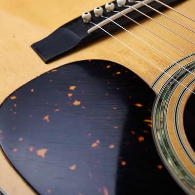 Suzuki Three S W-300 Acoustic Guitar MIJ 1977 Natural D-35 Style Vintage Japan w/ Hard Case image 12
