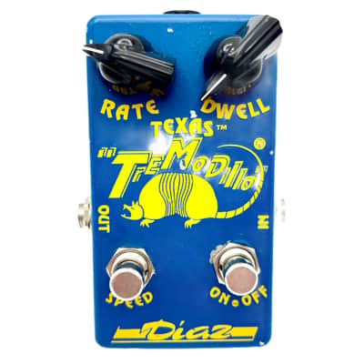 Signed 1995 César Díaz Texas Tremodillo Guitar Pedal image 2