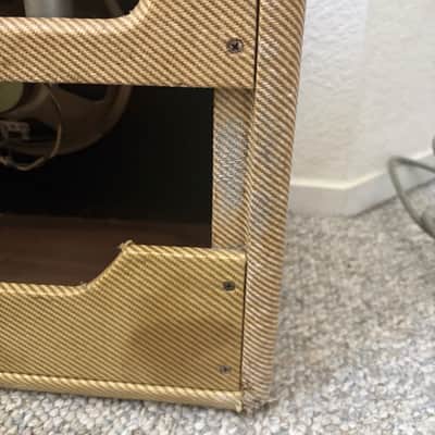 1957 Fender Tweed Princeton 5F2-A Amp Amplifier In Harvard Chassis Vintage Rare! image 6