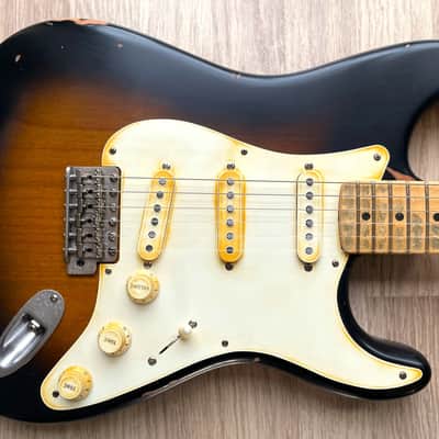 TPP Eric Clapton "Brownie" Fender American 50's Re-issue Stratocaster Tribute - Relic image 2